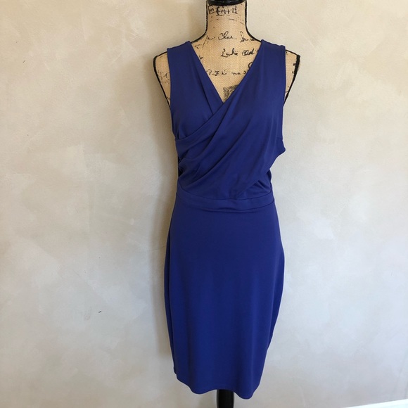 cupcakes & cashmere Dresses & Skirts - NWT Cupcakes and Cashmere solid crossover bodice dress